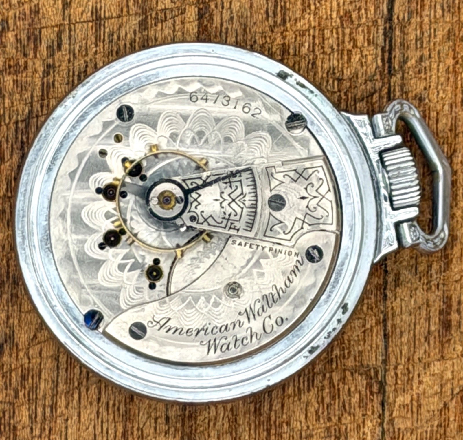 Victorian 1894 Waltham 18s 15J Canadian Railway Dial Pocket Watch Victorian 1894 Waltham 18s 15J Canadian Railway Dial Pocket Watch