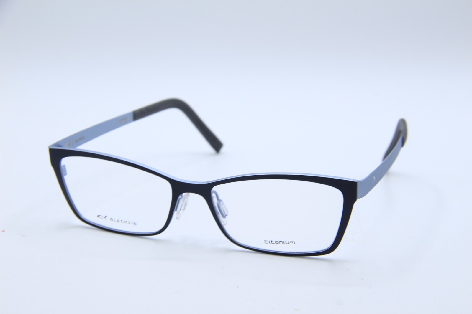 NEW BLACKFIN BF 998 COL. 954 ANNA BAY NAVY BLUE AUTHENTIC EYEGLASSES 53-16
