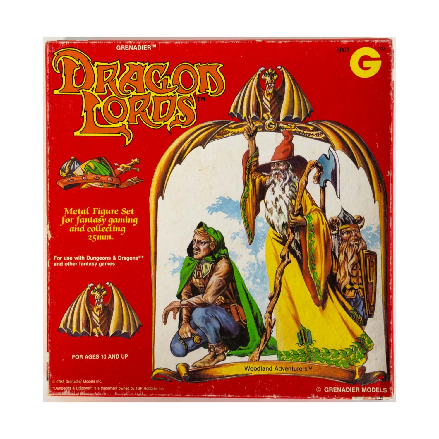 Grenadier AD&D Mini Woodland Adventurers Fair/NM Grenadier AD&D Mini Woodland Adventurers Fair/NM