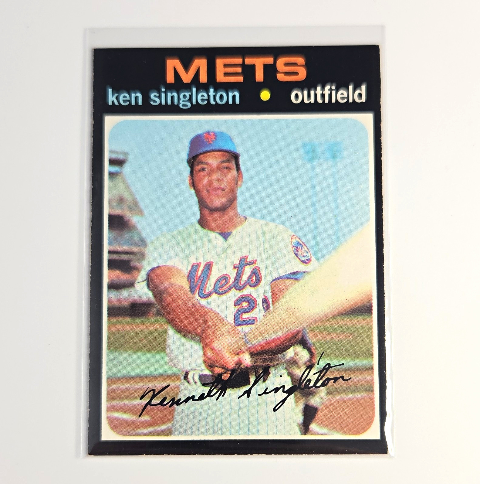 Topps 1971 Topps Ken Singleton #16 RC Rookie Base Set New York Mets #SNYM