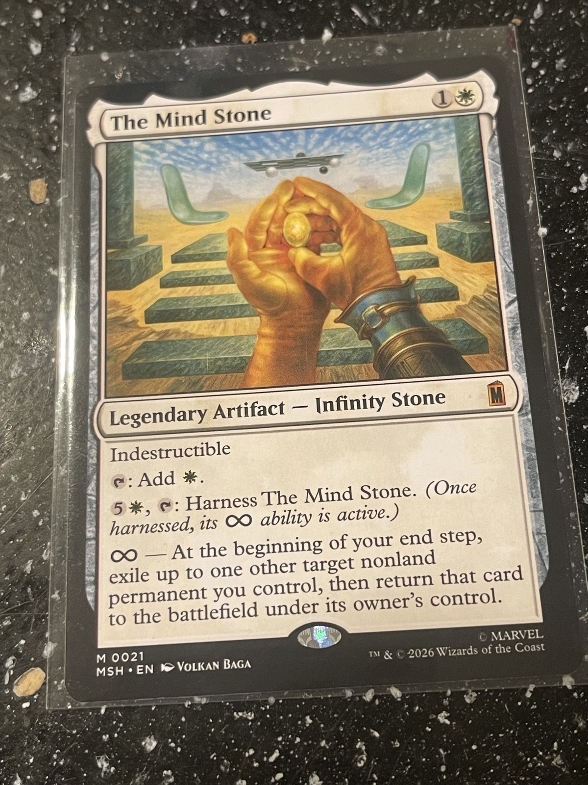 The Mind Stone Marvel Super Heroes Regular Magic The Gathering MTG The Mind Stone Marvel Super Heroes Regular Magic The Gathering MTG
