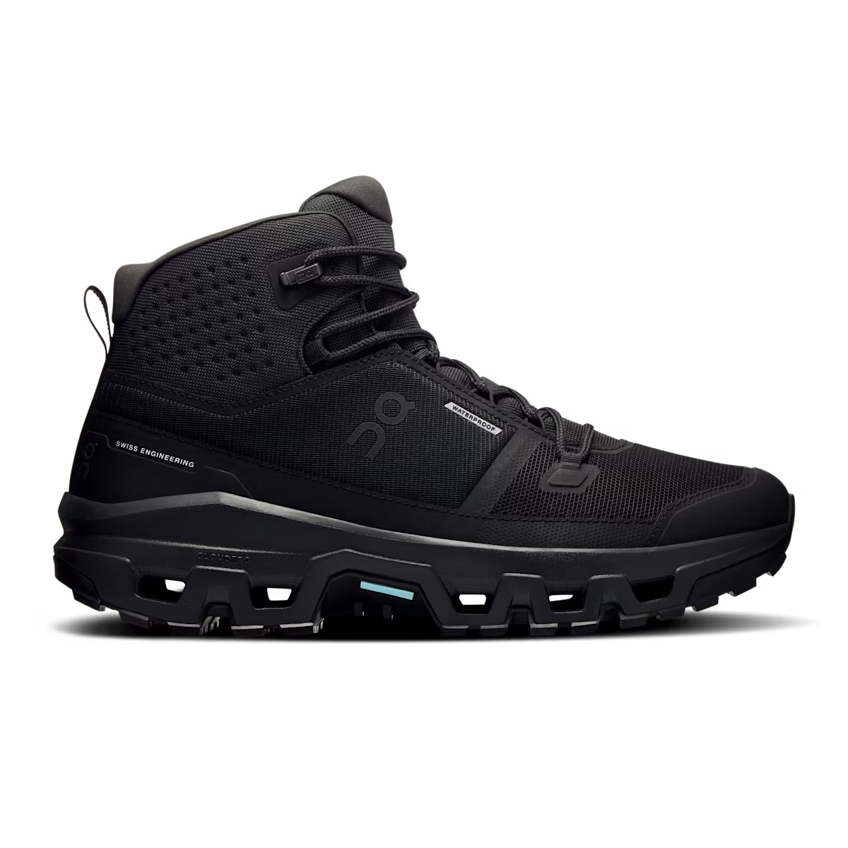 Men\'s Cloudrock Mid Waterproof Black | Black