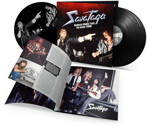 Savatage - Madness Reigns From The Gutter (1990) [New Vinyl LP] Gatefold LP Jack