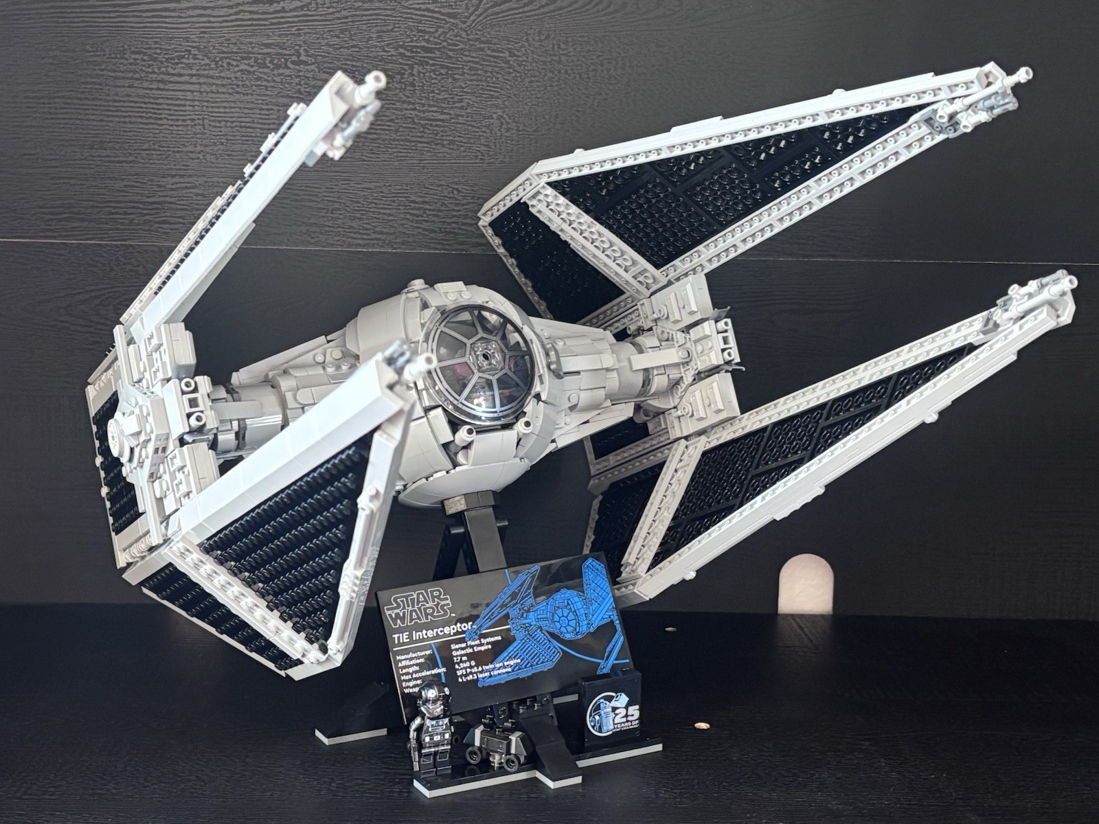 LEGO Star Wars Tie Interceptor Set 75382 Perfect Condition Complete