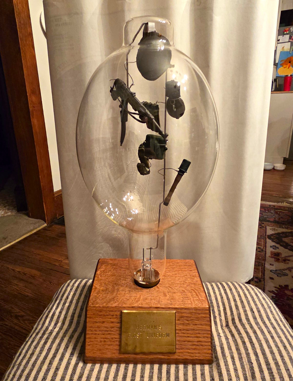 One Of A Kind WW2 German Soldier Equipment Display Piece