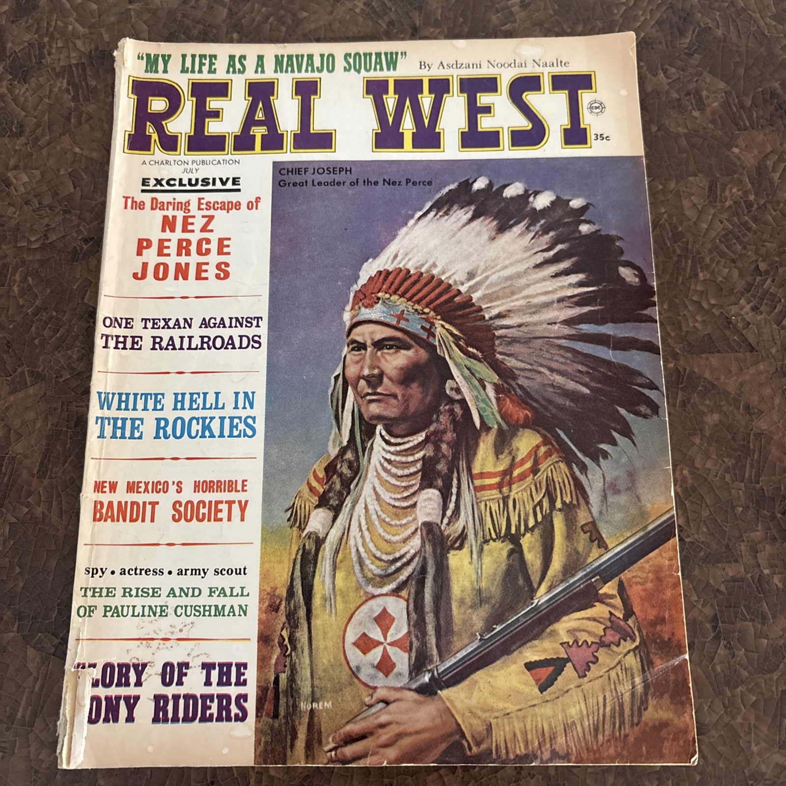 Real West Magazine - July 1967 Vintage Western Magazine Real West Magazine - July 1967 Vintage Western Magazine