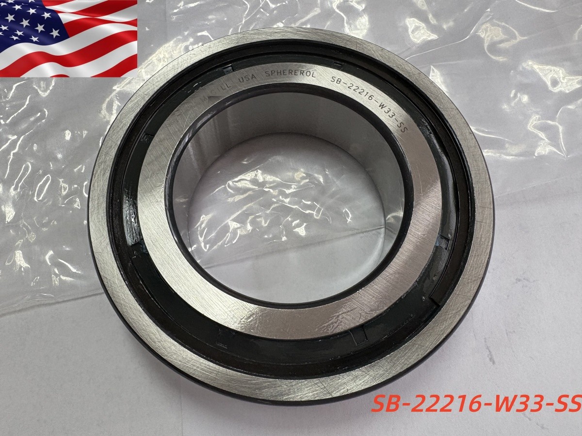 For McGill SB 22216 W33 SS Spherical Roller Bearing 140mm OD x 80mm Bore For McGill SB 22216 W33 SS Spherical Roller Bearing 140mm OD x 80mm Bore