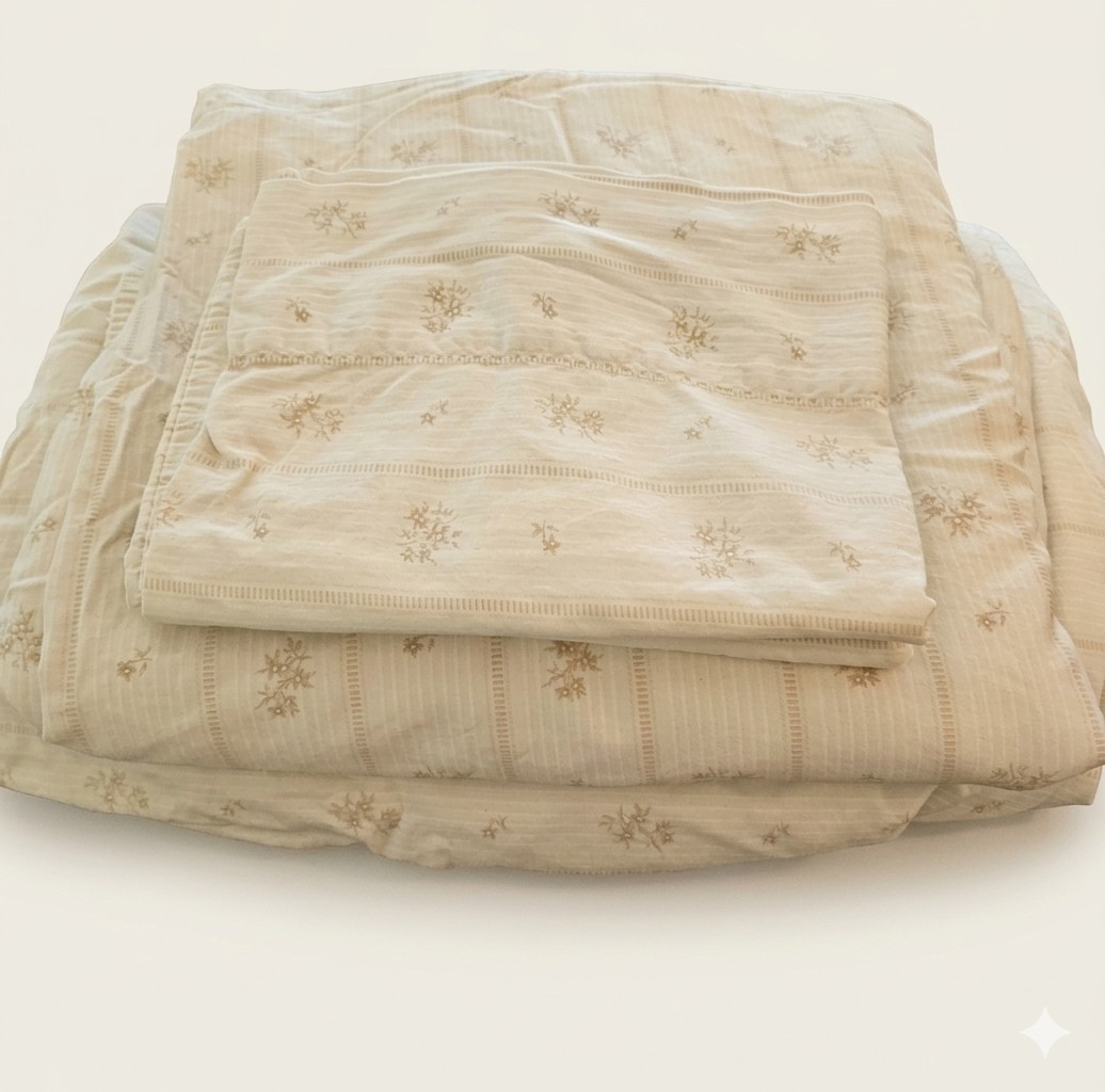 Vintage Ralph Lauren Villandry King Sheet Set - Made in Italy - 450TC 4pc...