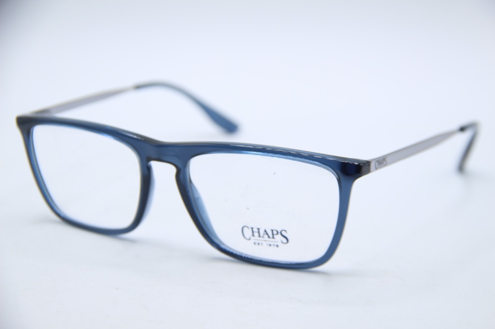 NEW CHAPS CP 3048 5924 BLUE GUNMETAL AUTHENTIC FRAMES EYEGLASSES 54-17