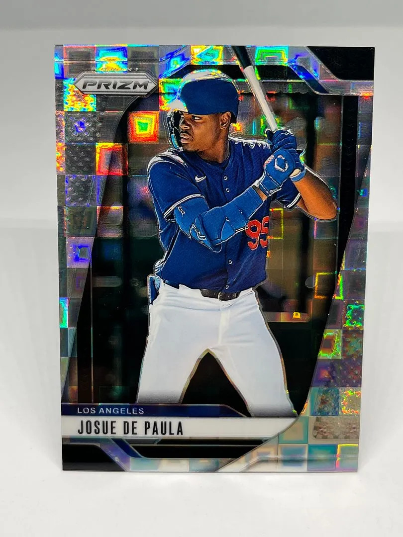Josue De Paula 2025 Panini Prizm Pandora /199 Card #267 Dodgers