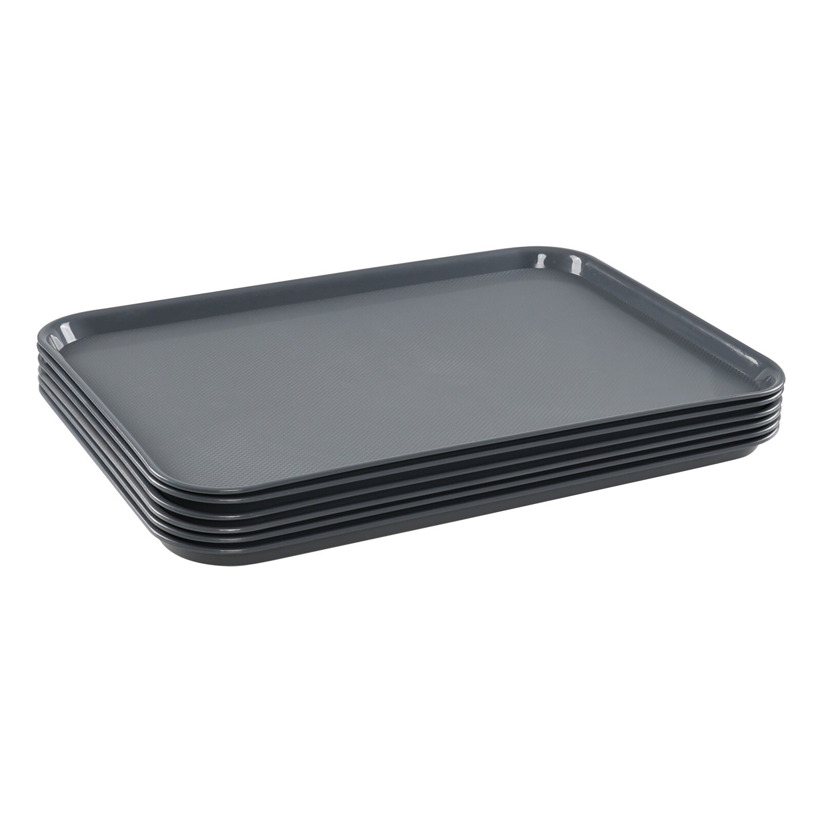 Ponpong Gray Large Plastic Trays, Multi-Purpose, 25.23\ Ponpong Gray Large Plastic Trays, Multi-Purpose, 25.23\