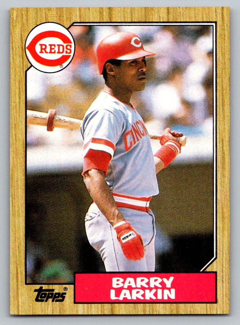 1987 Topps Barry Larkin Rookie #648 Reds