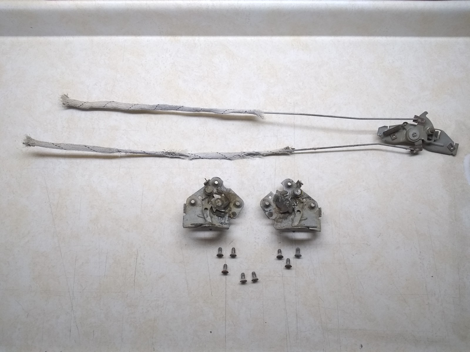 VTG Used OEM GM 1964-67 El Camino, Tailgate Latch & Release Assembly, USA