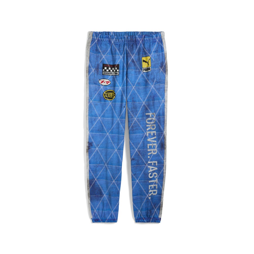 PUMA Asap Rocky X Quilted Sweatpants Mens Blue Casual Athletic Bottoms 63112301 PUMA Asap Rocky X Quilted Sweatpants Mens Blue Casual Athletic Bottoms 63112301