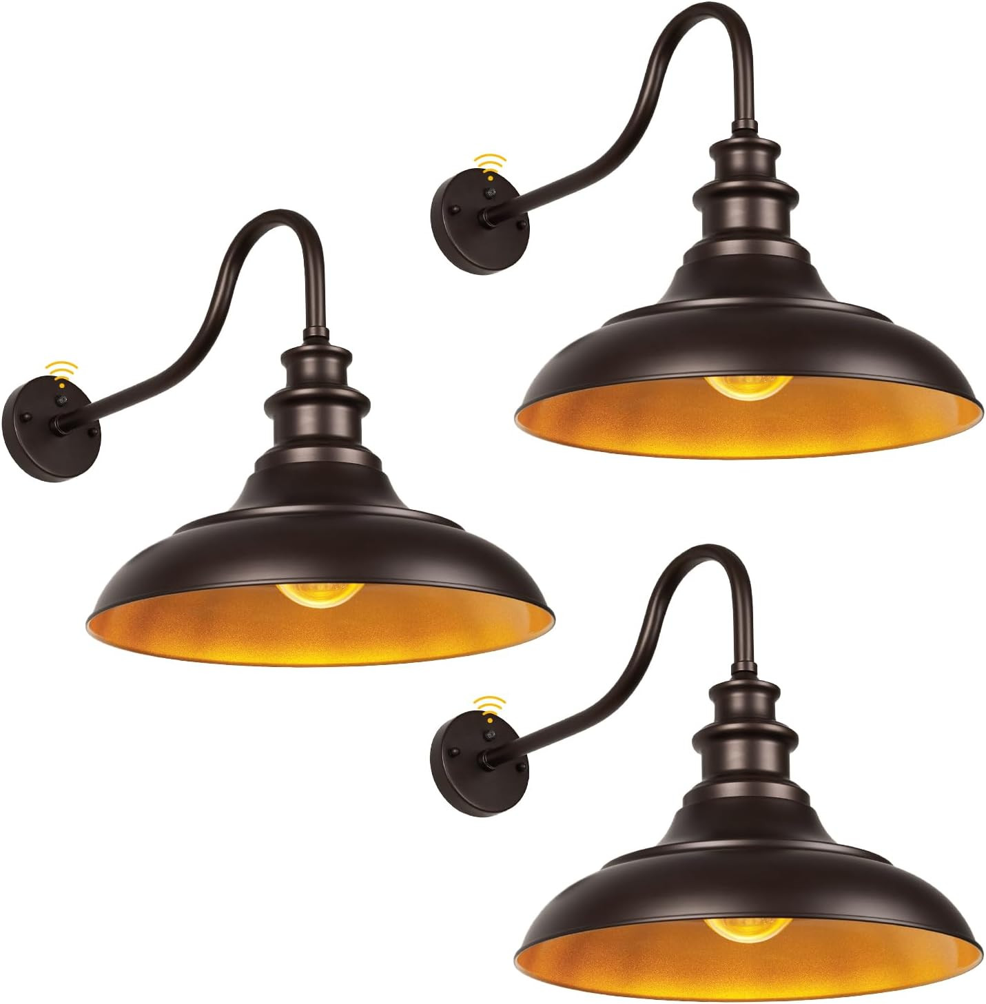 3PCS Vintage Dusk to Dawn Barn Lights, 16\