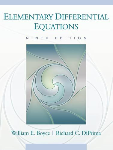 Elementary Differential Equations by William E. Boyce