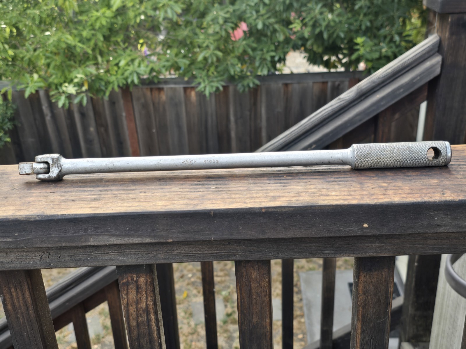 S-K Tools 1/2” Drive 17” Breaker Bar 41653 Diamond Logo