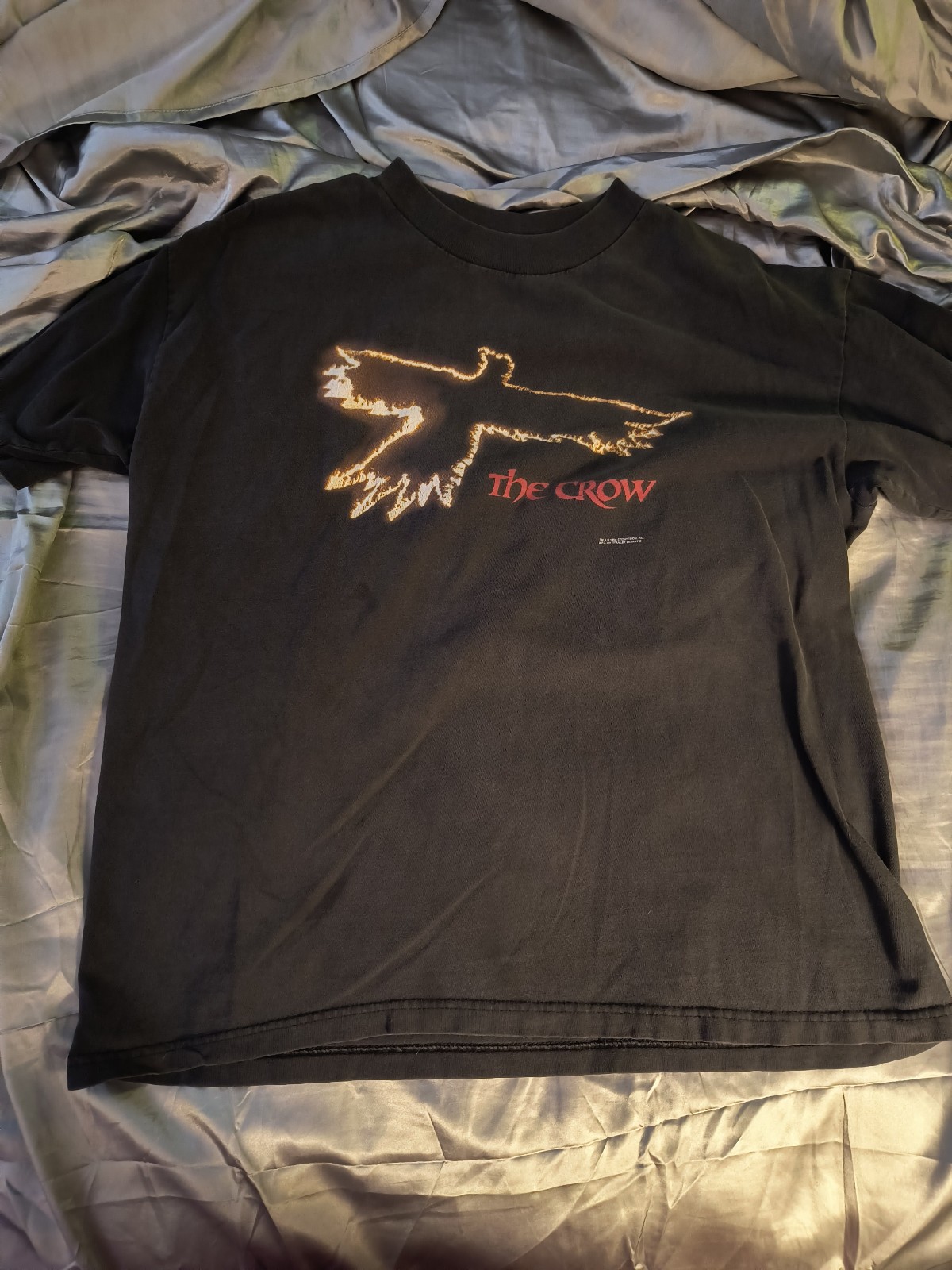 Vintage The Crow movie shirt XL 1994 Suncoast Brandon Lee \