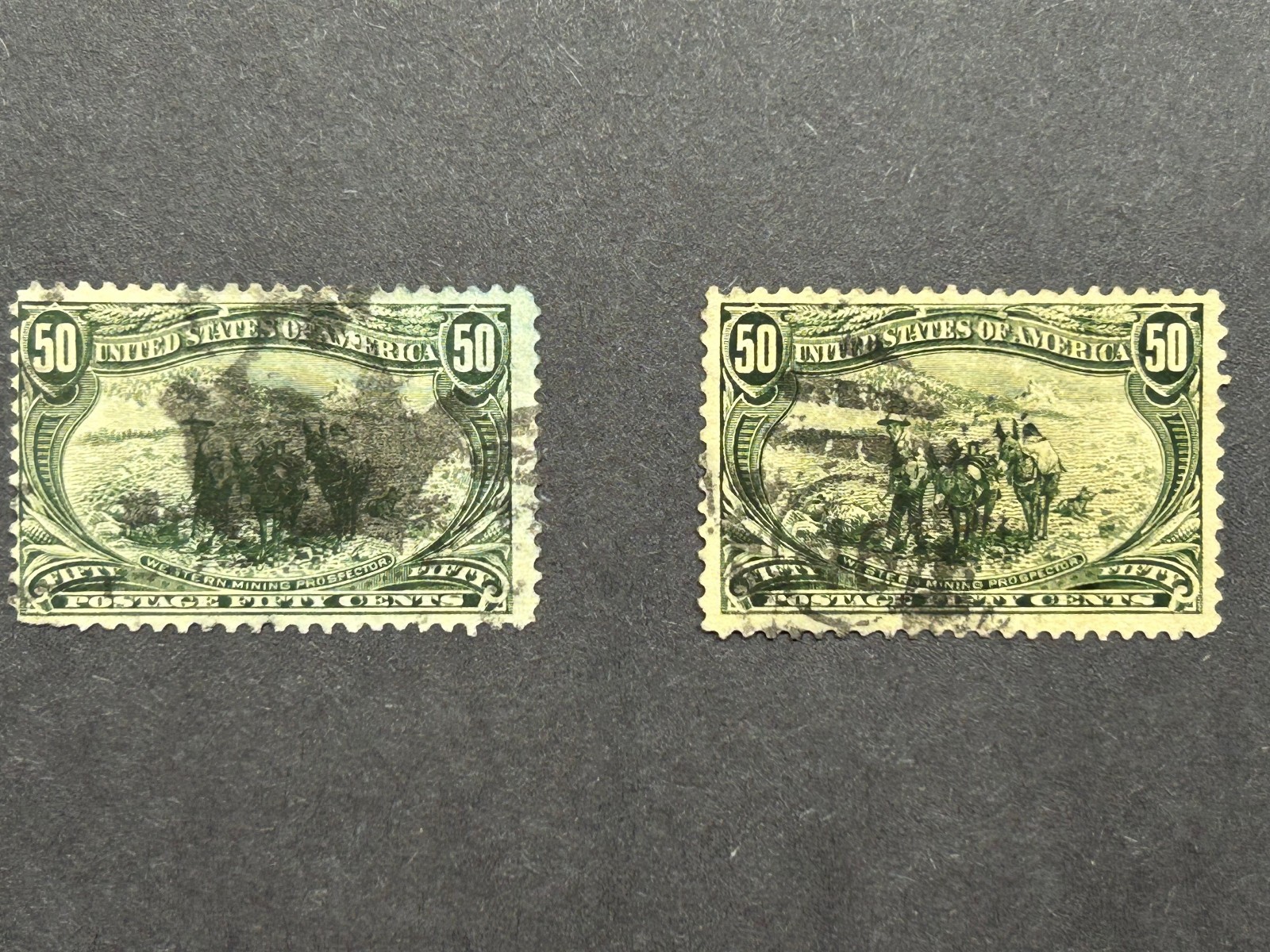 2ea. US Used Scott #291 stamp lot 2ea. US Used Scott #291 stamp lot
