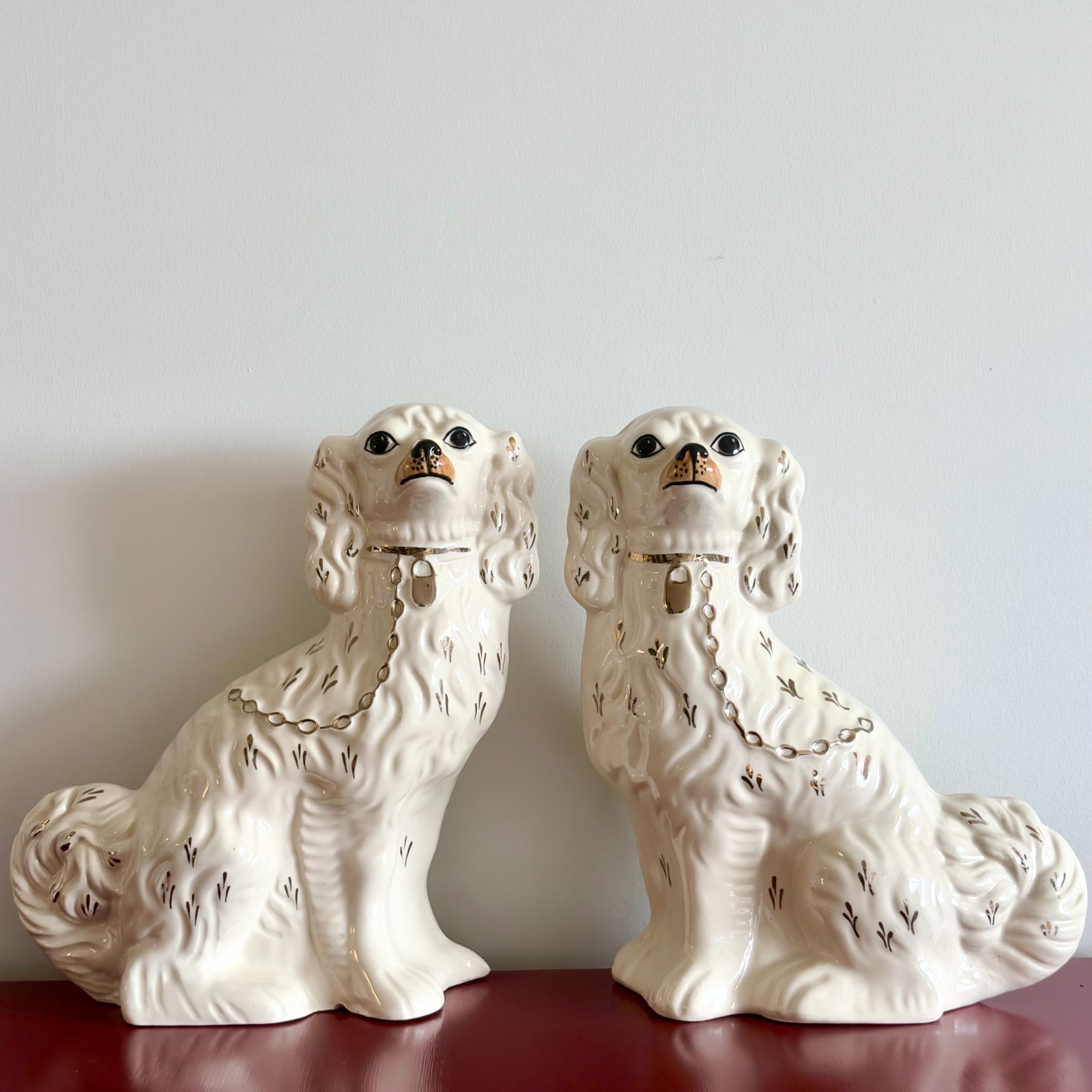 Vintage Staffordshire Spaniel Dogs (11 Vintage Staffordshire Spaniel Dogs (11