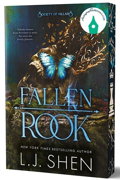 AUTOGRAPHED SIGNED Fallen Rook (Deluxe Edition) by L. J. Shen Trade Paperback AUTOGRAPHED SIGNED Fallen Rook (Deluxe Edition) by L. J. Shen Trade Paperback