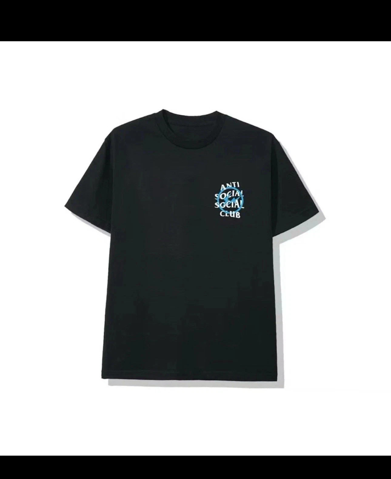 Anti Social Social Club X Fragment Blue Bolt T-Shirt Tee