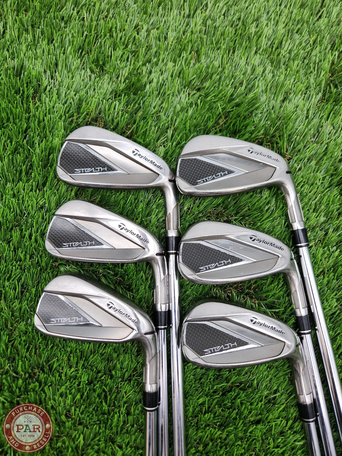 2022 TAYLORMADE STEALTH IRON SET 5-PW STIFF DYNAGOLD 105 VSS PRO S300 VERYGOOD
