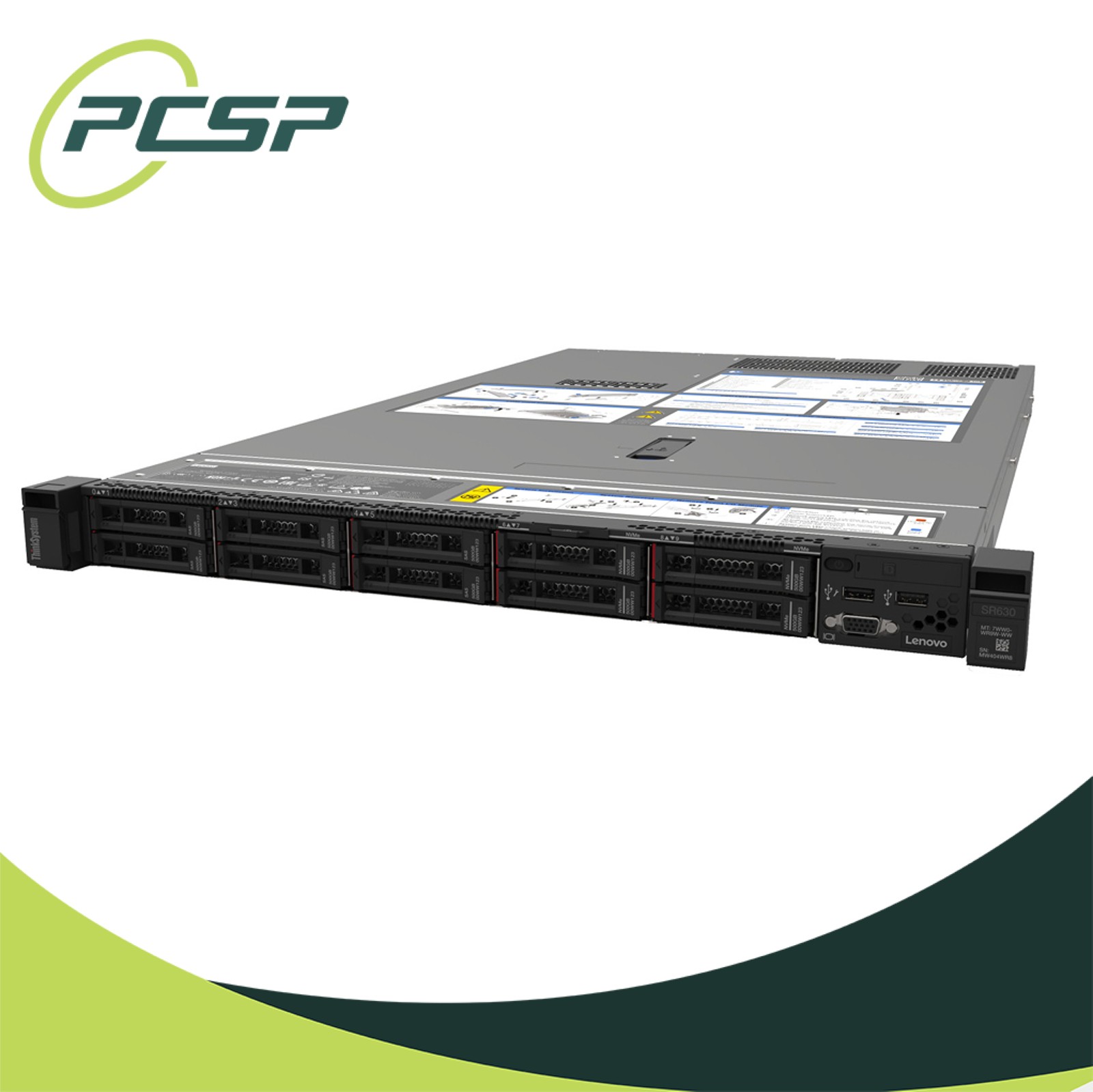 Lenovo ThinkSystem SR630 10B SFF 2x Gold 6152 44-Core 64GB RAM Server