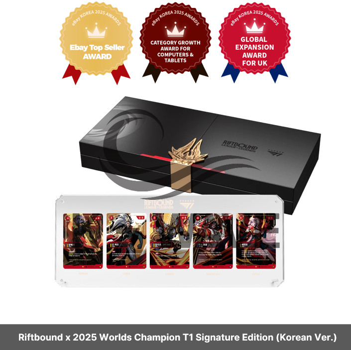Riftbound x 2025 Worlds Champion T1 Signature Edition (Korean Ver.)