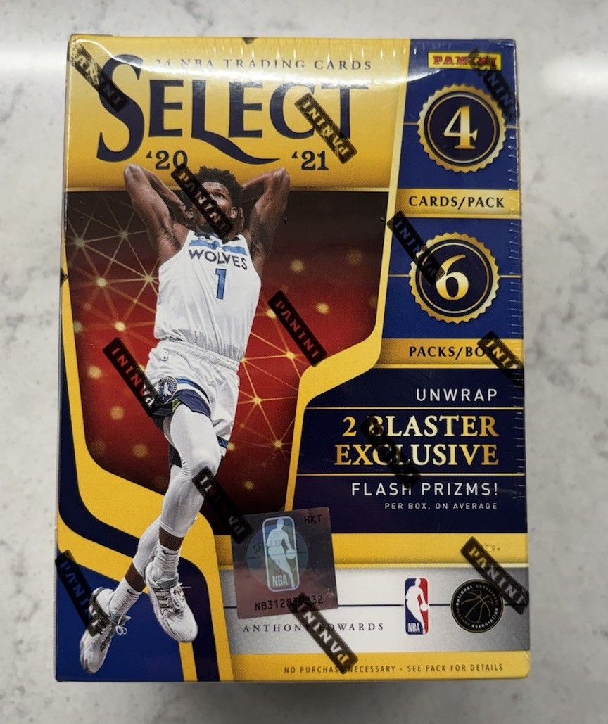 2020-21 Panini Select NBA Basketball Blaster Box - Factory sealed