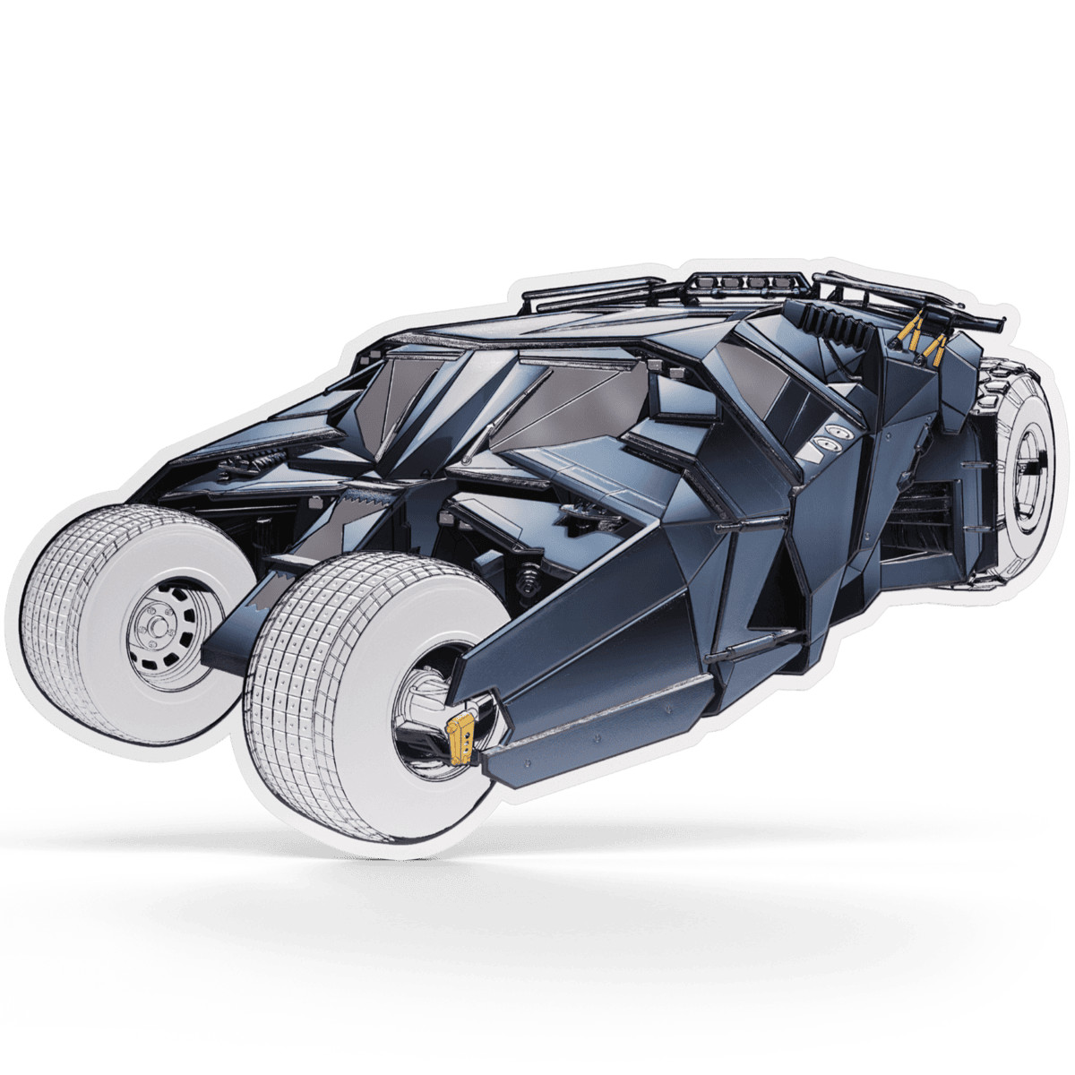 2026 Agoro DC Batman Begins The Tumbler ½ oz Silver Collectible