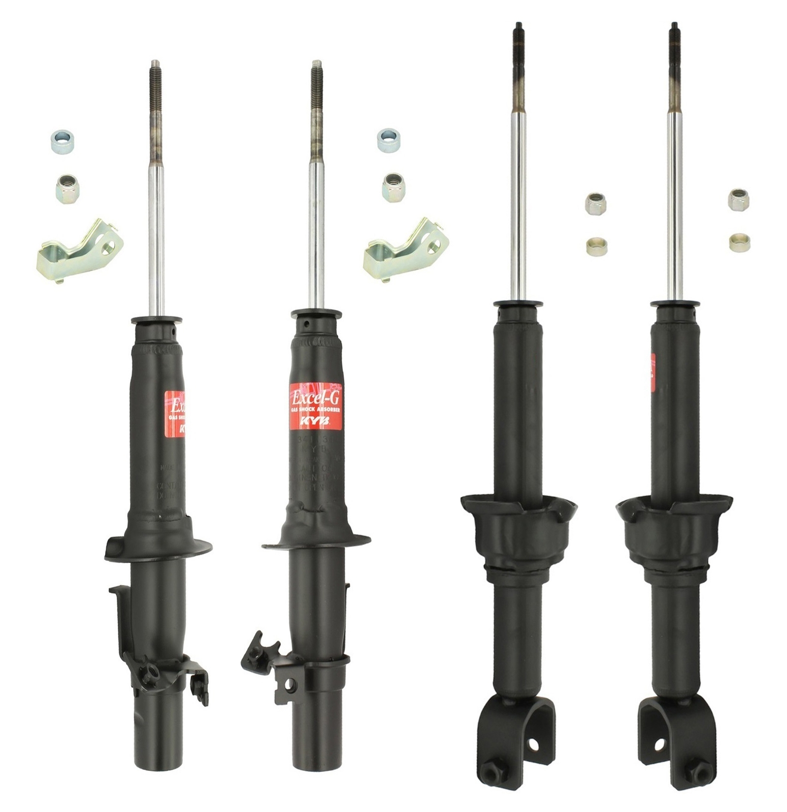 KYB Excel-G Front Struts & Rear Shock Absorbers Kit For Acura Integra 1990-1993