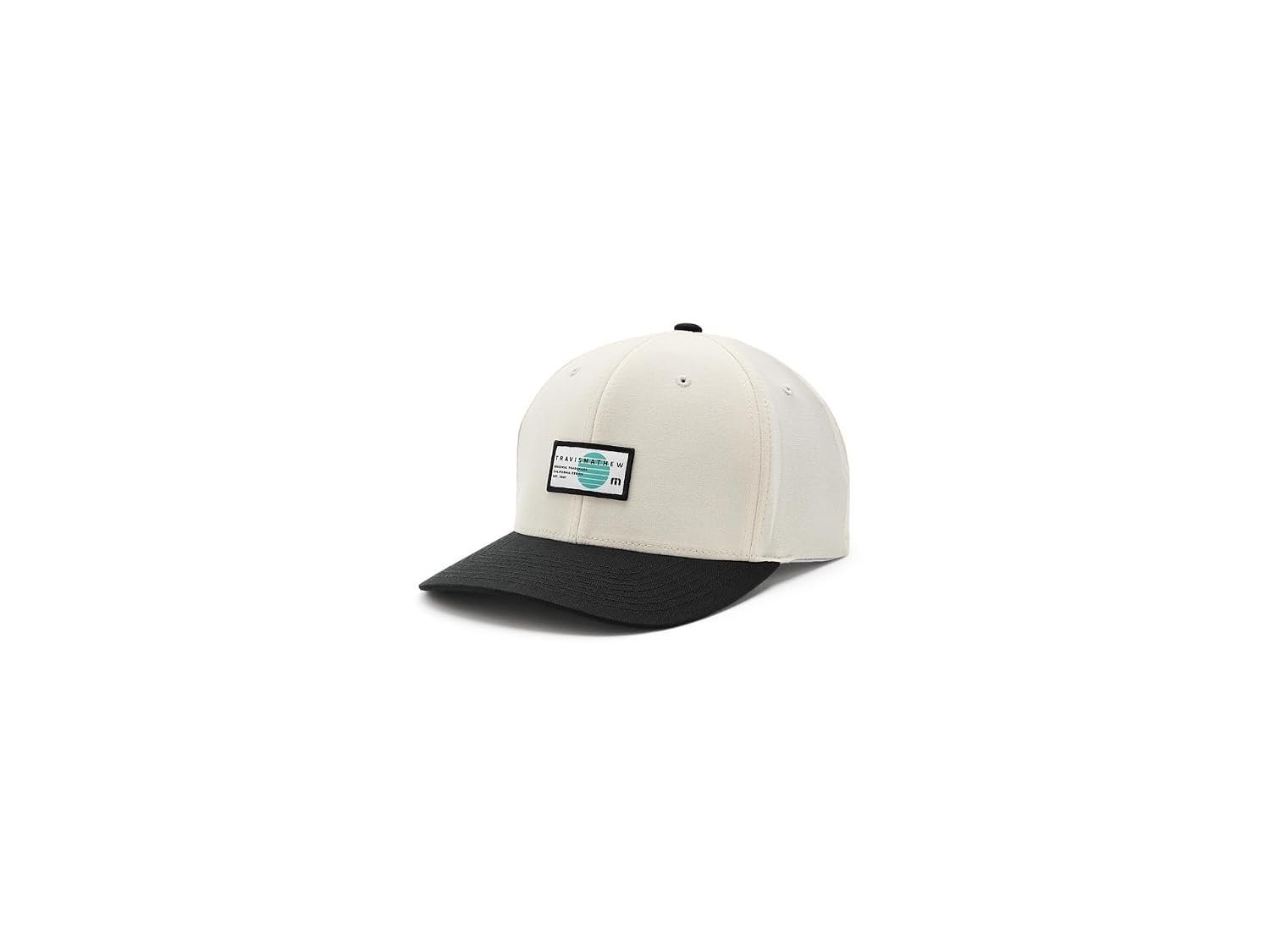 TravisMathew Men\'s Free Pass Adjustable Snapback Hat Cap, Italian Sand