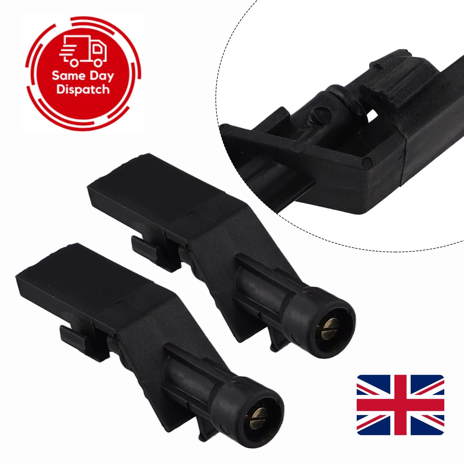 2x Honda HR-V CR-V Windscreen Washer Nozzle Jets Wiper Sprayers 76810TP6A01