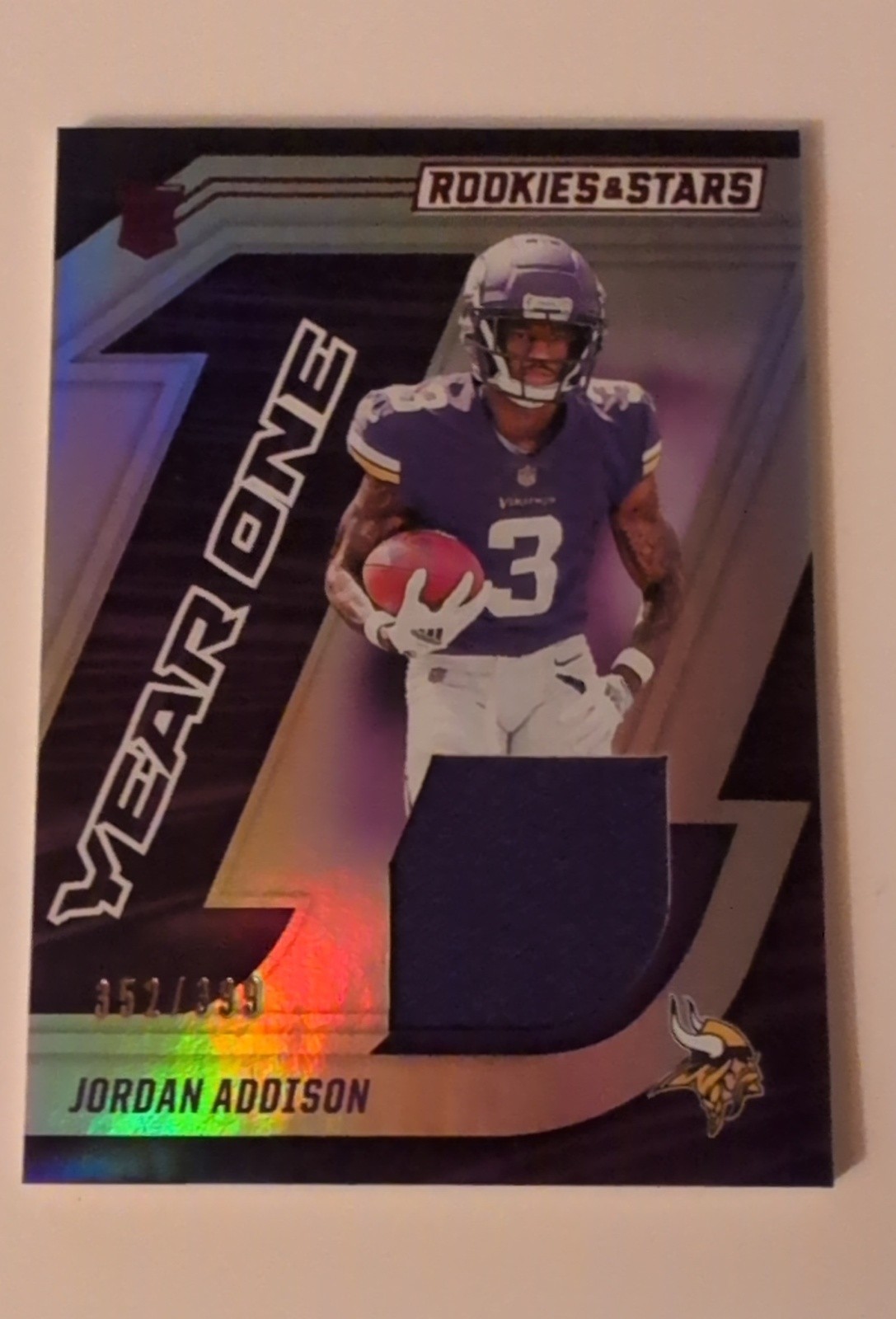 2023 Panini Rookies & Stars - Year One Jordan Addison #YO-JO Longevity /399...