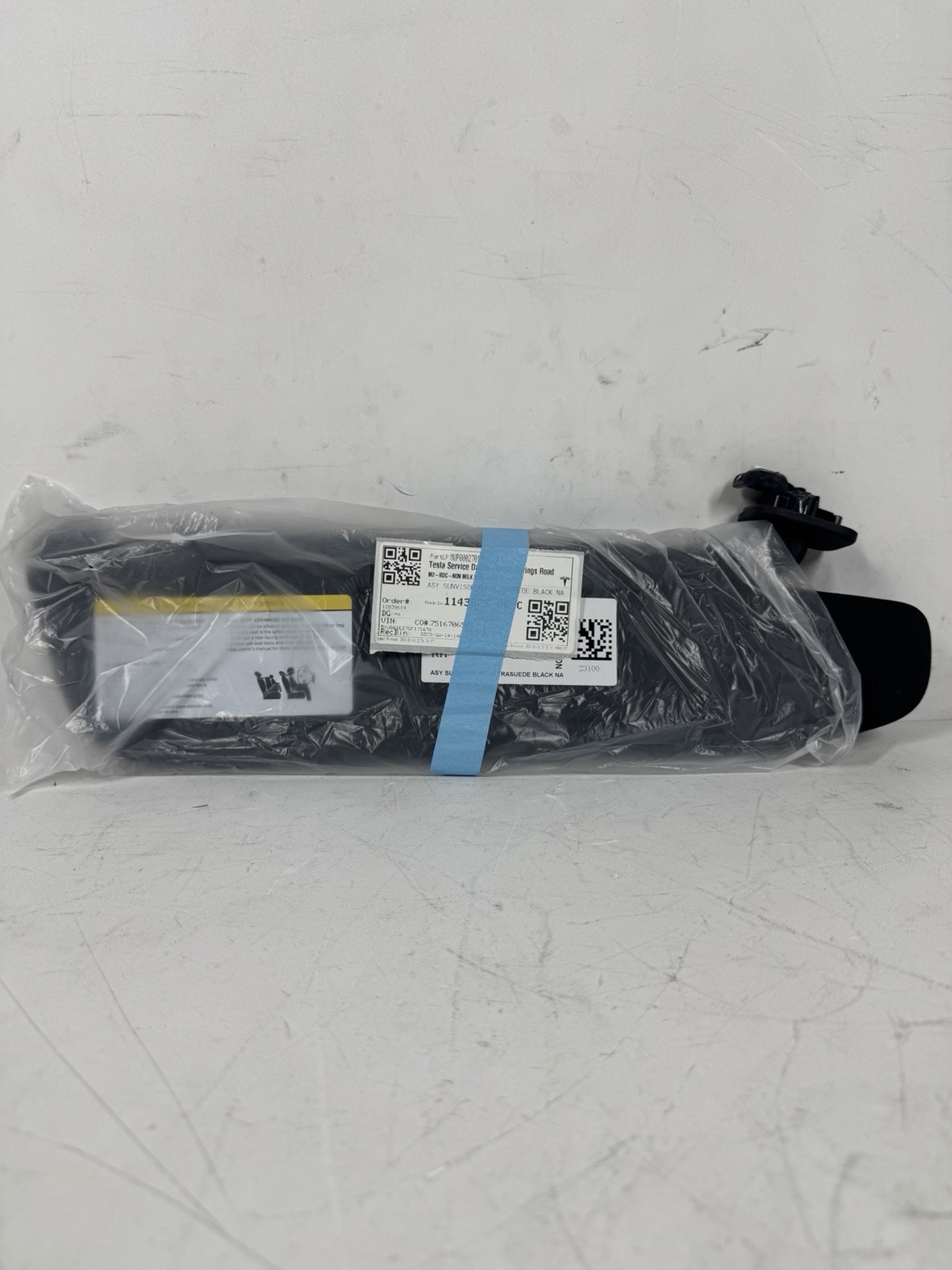 2016-2021 Tesla Model S Sun Visor Right Hand Black OEM NEW 1143825-86-C