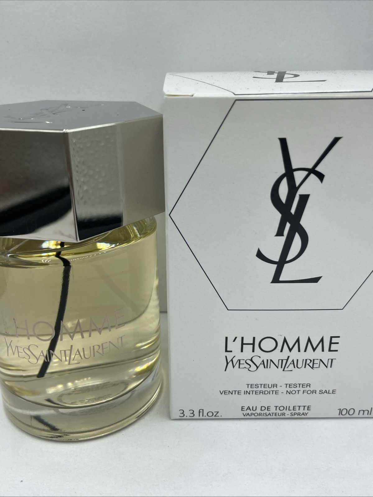 YSL L\'HOMME By Yves Saint Laurent cologne EDT SPRAY 3.3 oz/100 ml NEW (T)