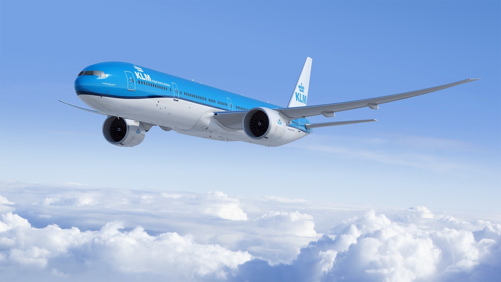 Boeing 777 KLM Air POSTER 24 X 36 INCH Nice
