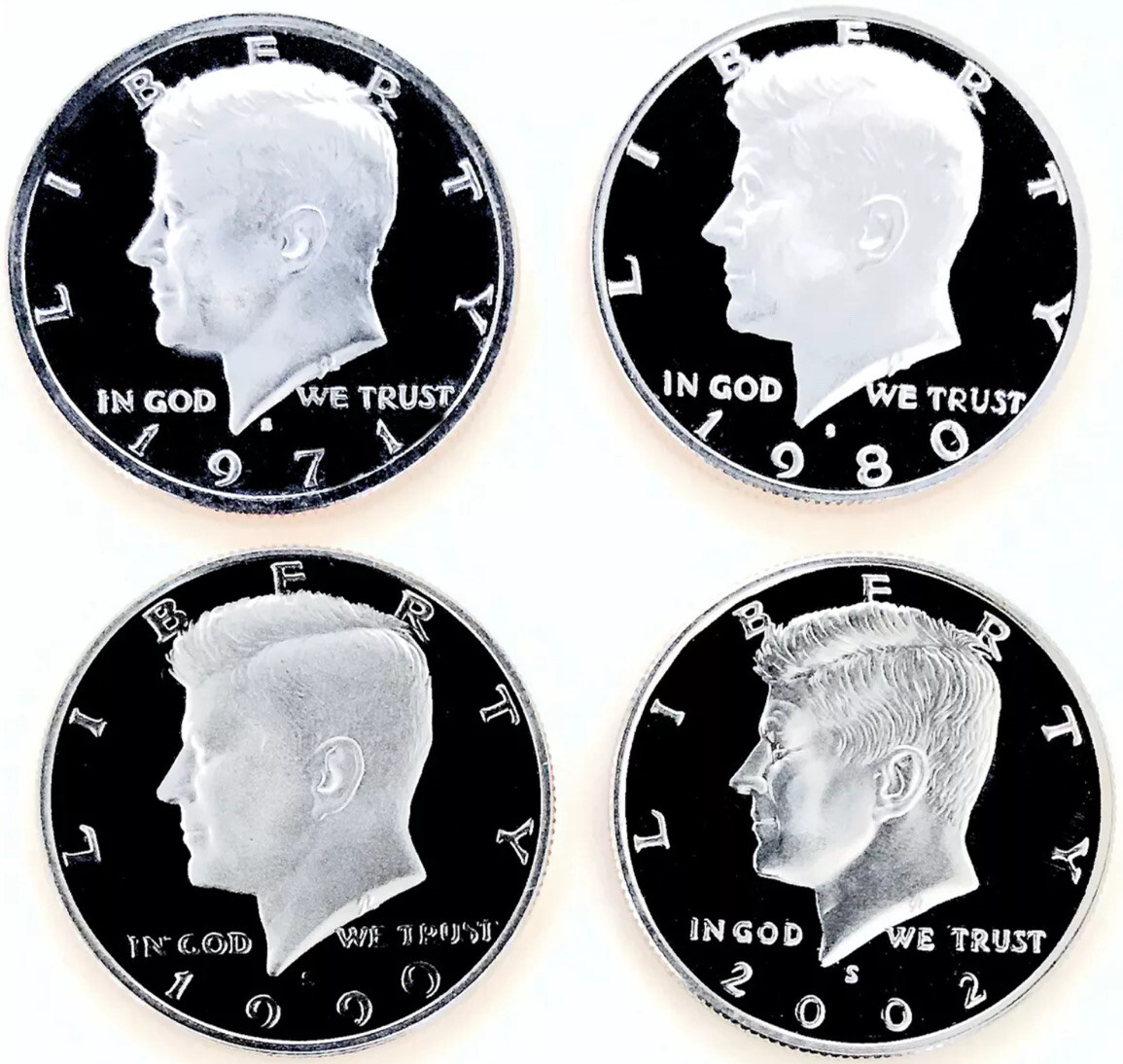 ⭐️ULTRA RARE 4 DECADES OF PROOF KENNEDYS⭐️ALL HUGE DCAMS⭐️PERFECT COINS⭐️ ⭐️ULTRA RARE 4 DECADES OF PROOF KENNEDYS⭐️ALL HUGE DCAMS⭐️PERFECT COINS⭐️