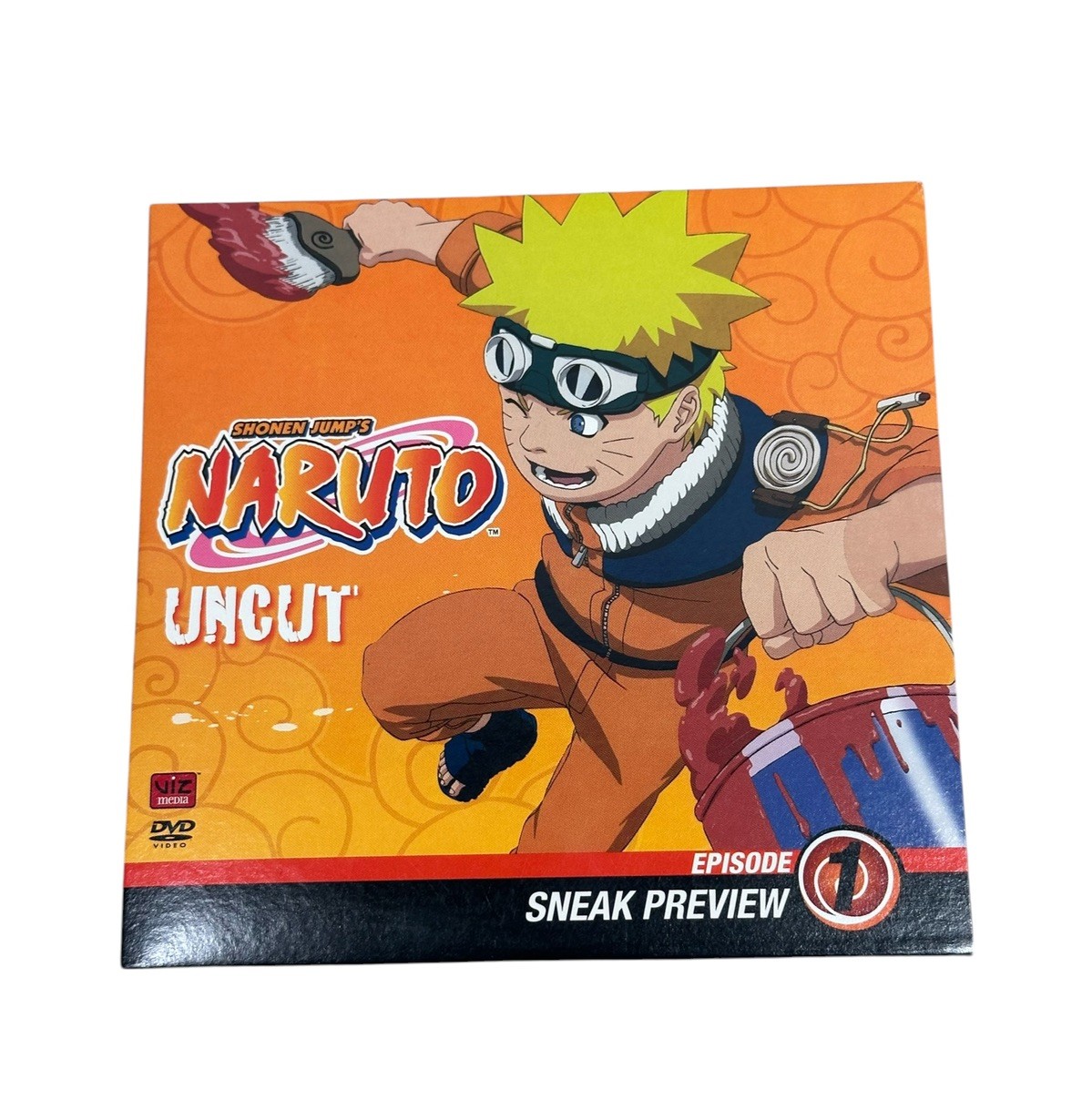 Shonen Jump’s Naruto Uncut Episode 1 Sneak Preview DVD - New Sealed
