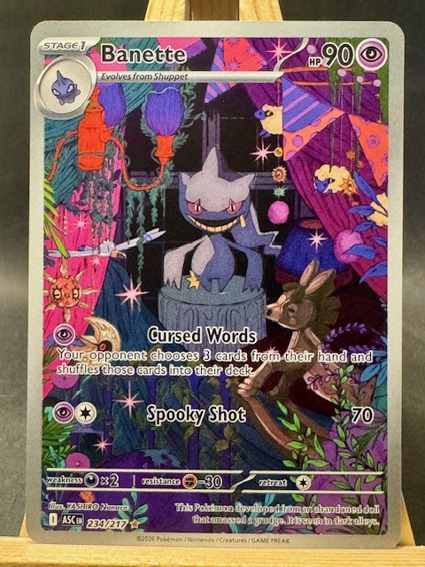 Banette Illustration Rare ME: Ascended Heroes 234/217 NM