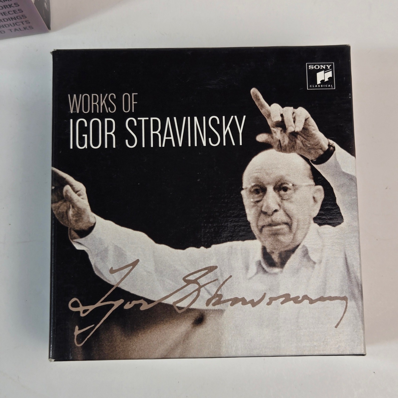 Igor Stravinsky - Works of Igor Stravinsky 22 CD Box Set Sony Classical VG+/EX
