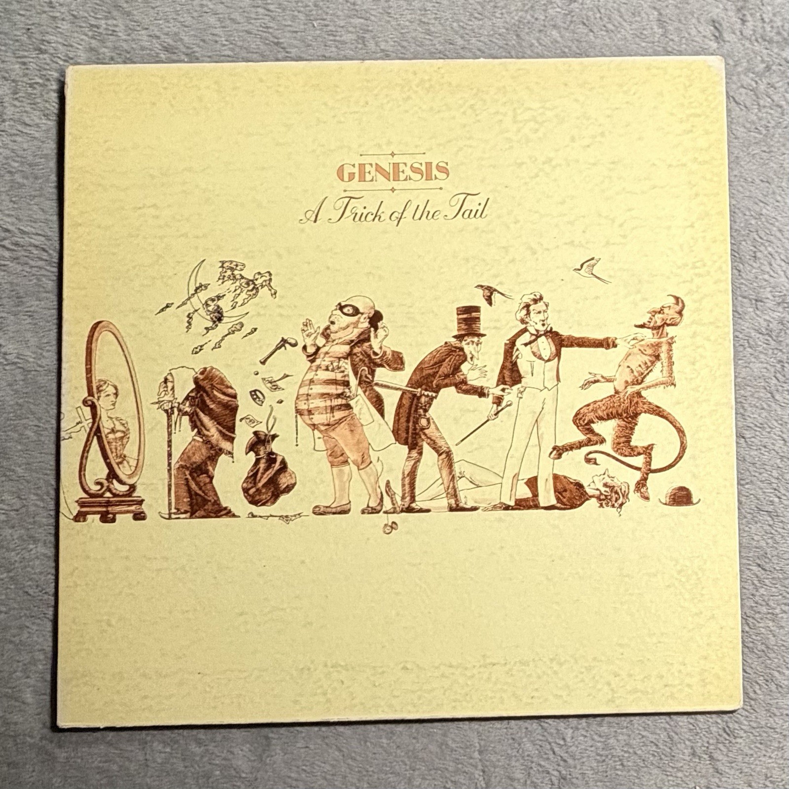GENESIS A Trick of the Tail Charisma Records UK Gatefold Prog Rock Vinyl LP 