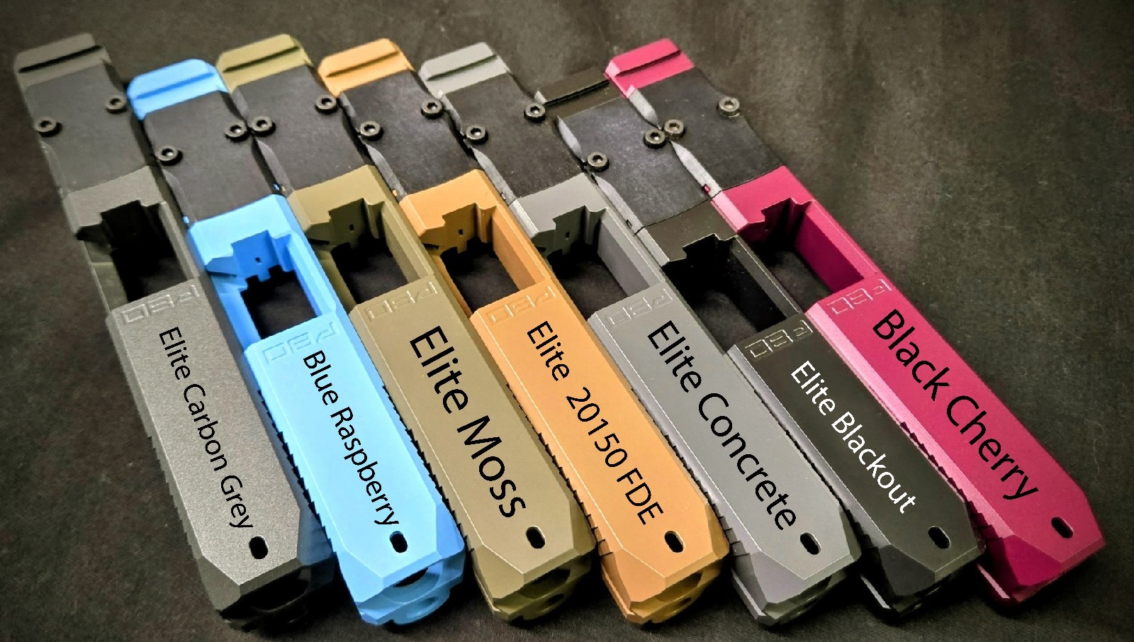 P80 Glock 19/17 Pattern Gen 3 Slide Optic Cut in CERAKOTE 7 color NO CALI SALES