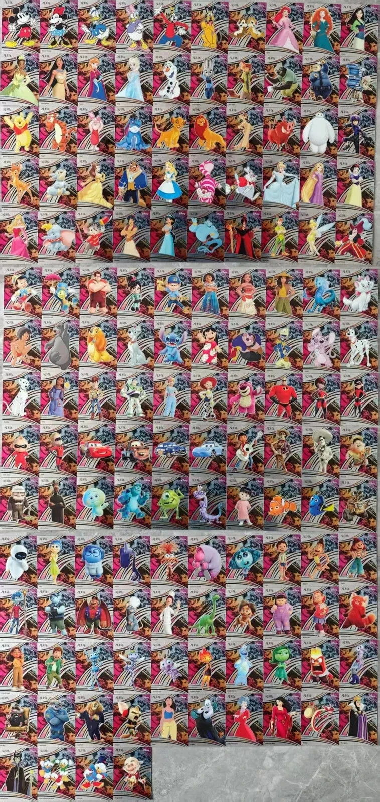 Mickey Mouse Minnie Mouse 2025 Kakawow Aura Disney Base Full Set 1-144