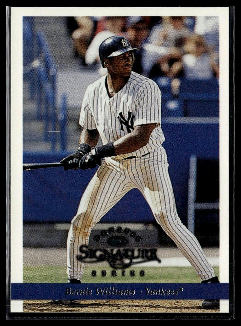 Bernie Williams 1997 Donruss Signature Series #12 Yankees Bernie Williams 1997 Donruss Signature Series #12 Yankees