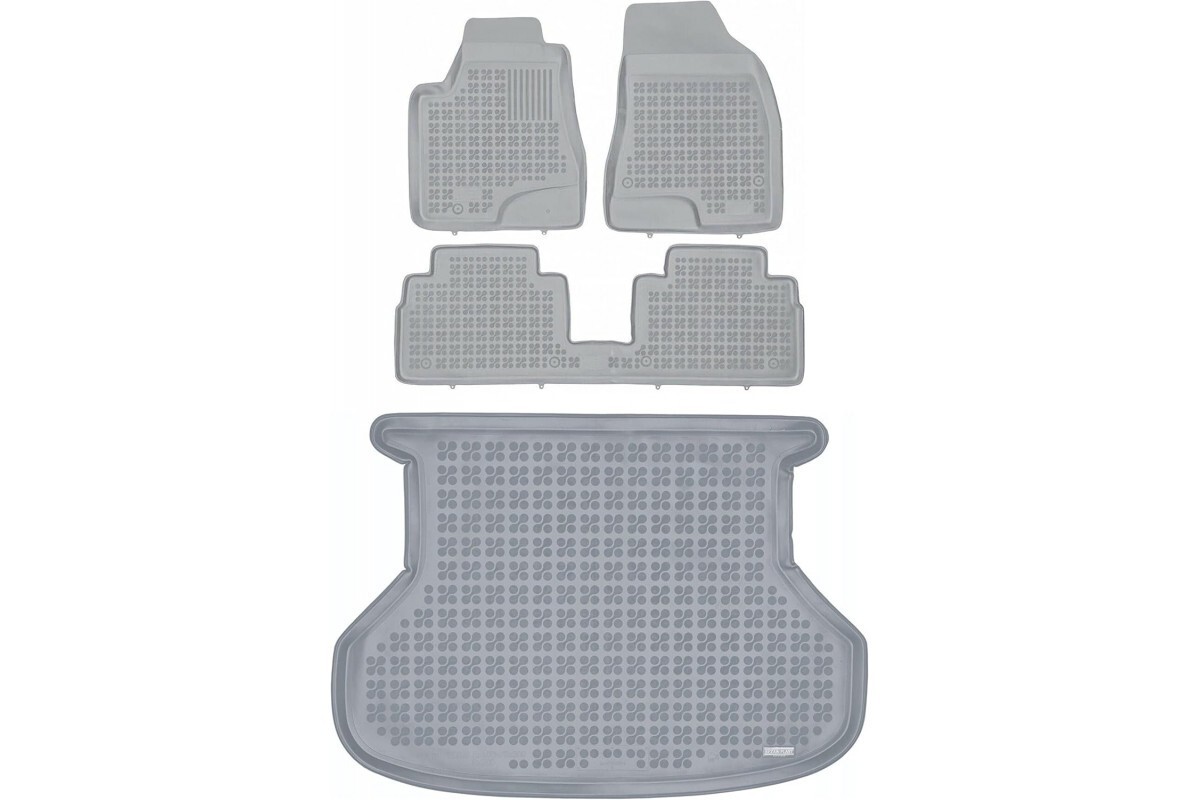 Rezaw-Plast Car Mats for 2004-2009 Lexus RX Floor Mats & Cargo Mat Tailored Gray
