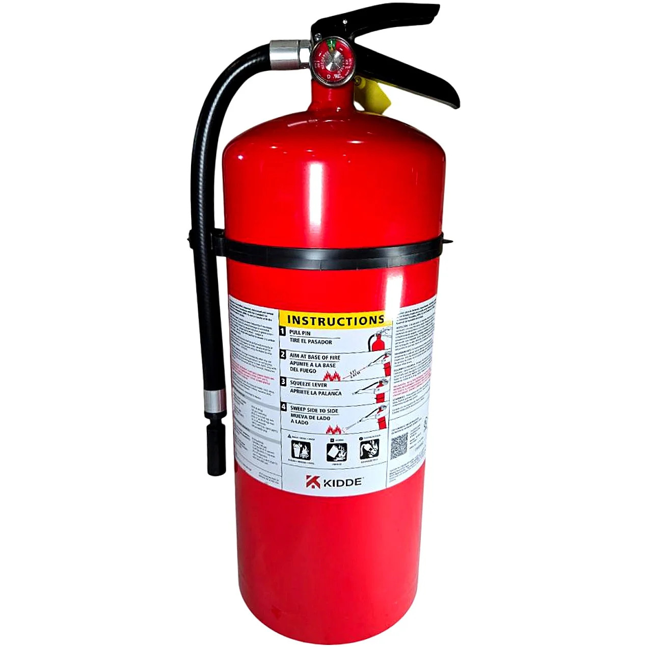 Kidde PRO-20MP-1 21032153 18 lb 6A:80B:C ABC Dry Chemical Fire Extinguisher Kidde PRO-20MP-1 21032153 18 lb 6A:80B:C ABC Dry Chemical Fire Extinguisher