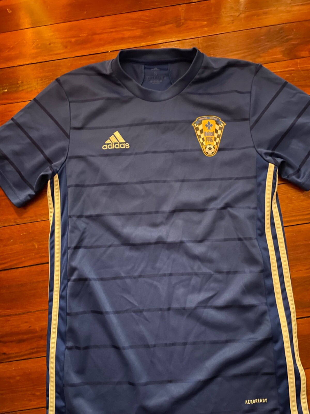 Adidas Louisville United 1996 Emery Number 18 Size small Adidas Louisville United 1996 Emery Number 18 Size small