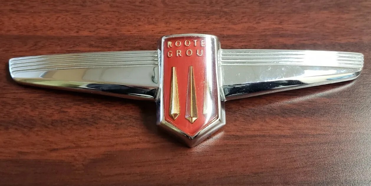 Hood Emblem Rootes Group Brand Hillman Minx MK6 & MK7 OEM